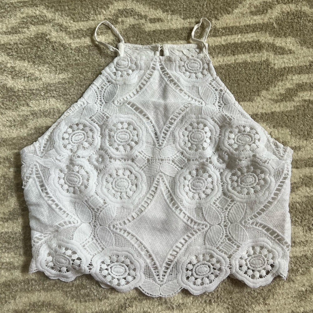 Abercrombie & Fitch - lace tank top